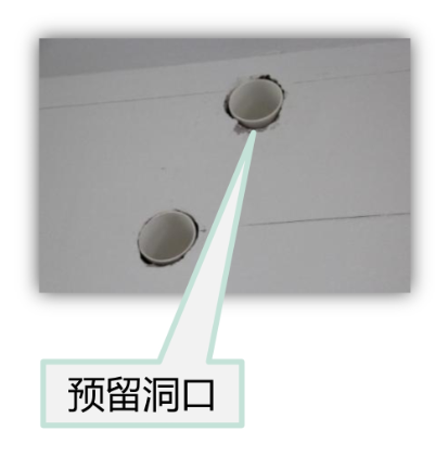 预留洞口