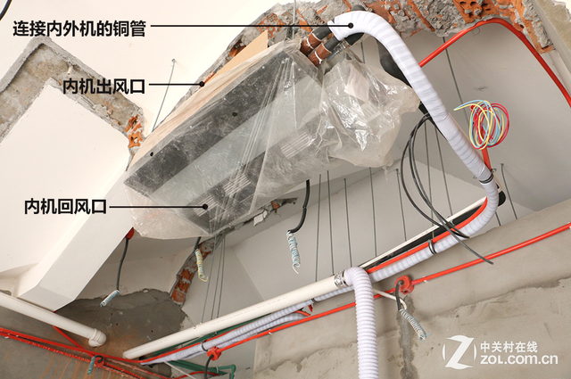 裸机全曝光！中央空调安装你见过吗？